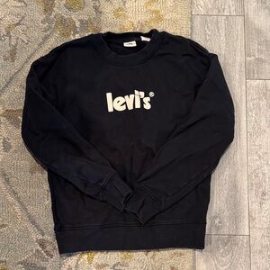 Levi's Classic Black Crewneck Sweater